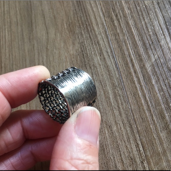 .925 Sterling Silver Woven Ring - Picture 3 of 8